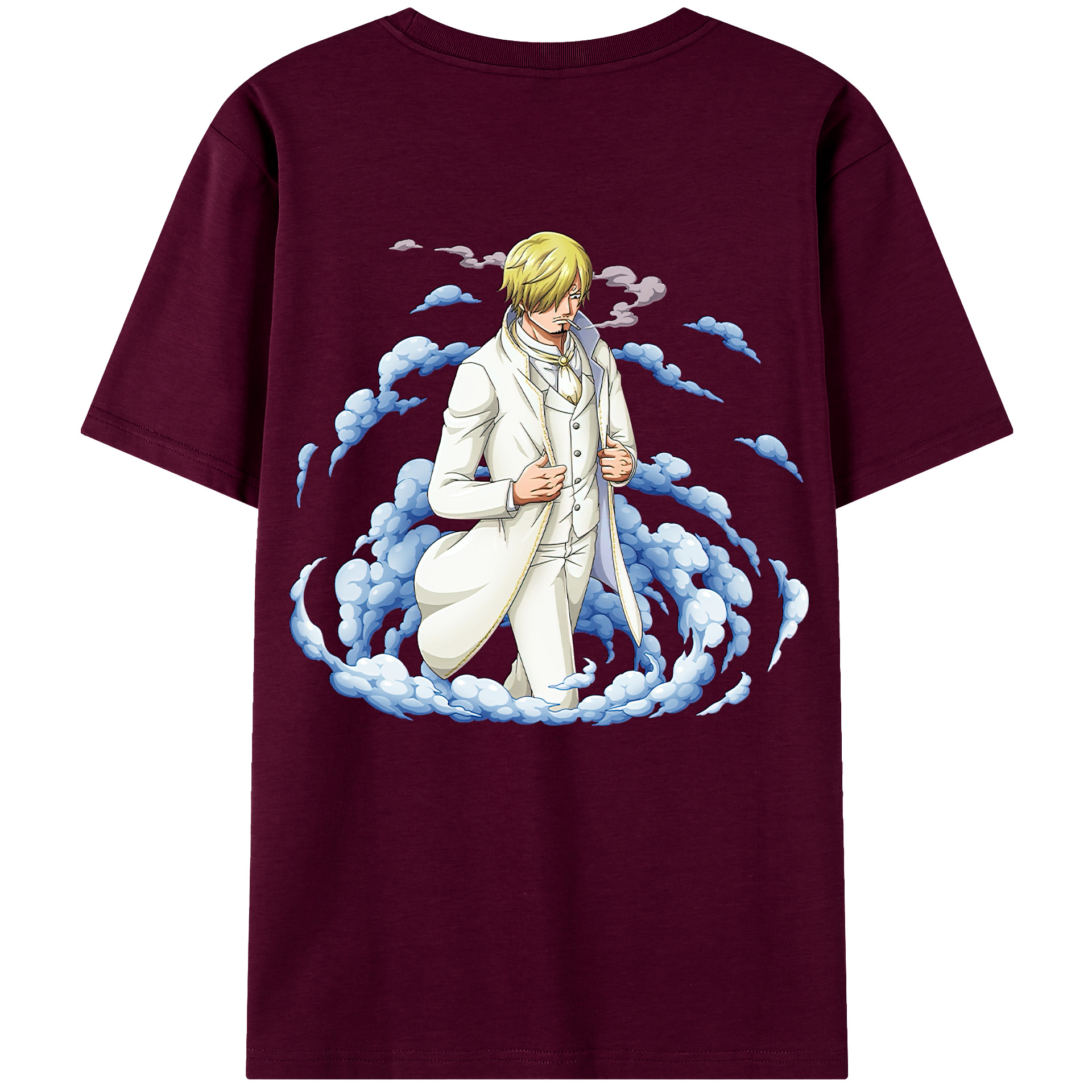 （画像用） ワンピース サンジ ONE PIECE Sanji レディース半袖Tシャツ(バックプリント)